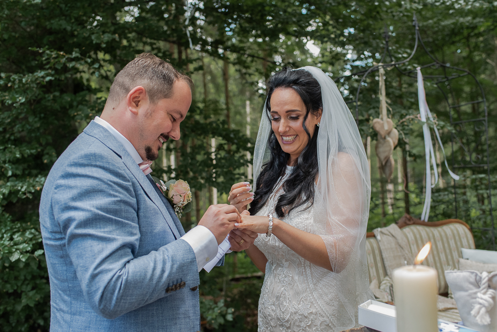 hochzeit im wald