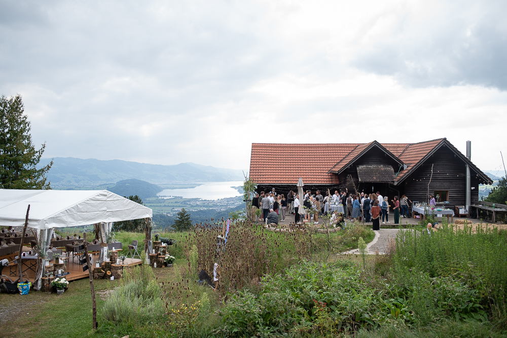 hochzetslocation auf dem berg