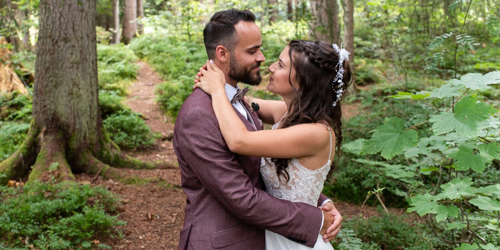 Brautpaar beim After Wedding Shooting in den Schweizer Alpen